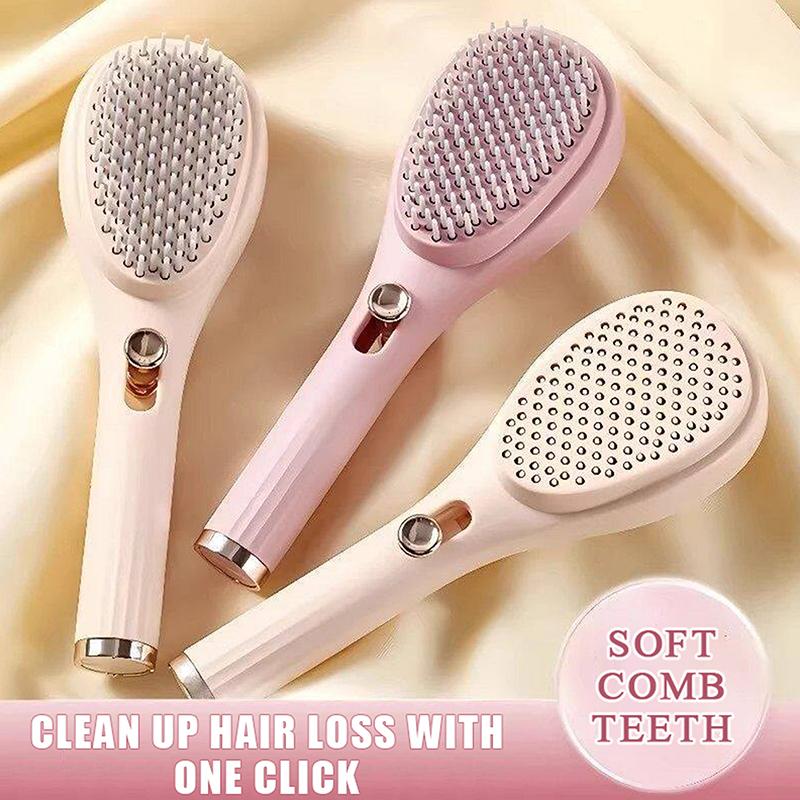 Hair Care Is Self Care - Self Cleaning Detangling Hair Brush Durable