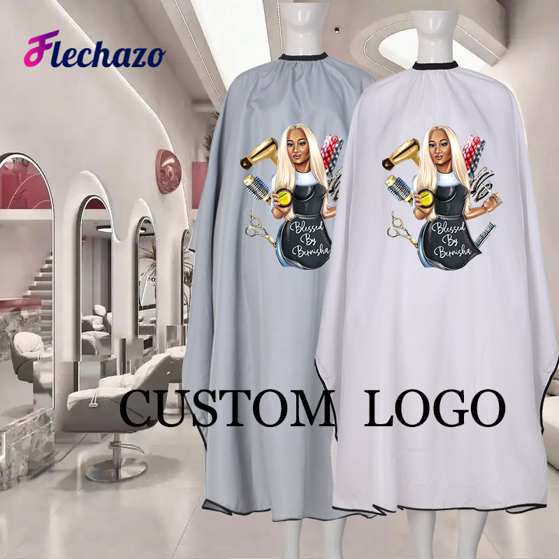 Hair Care Tools - Haircut Cape Barber Personalized Logo Hairdressing