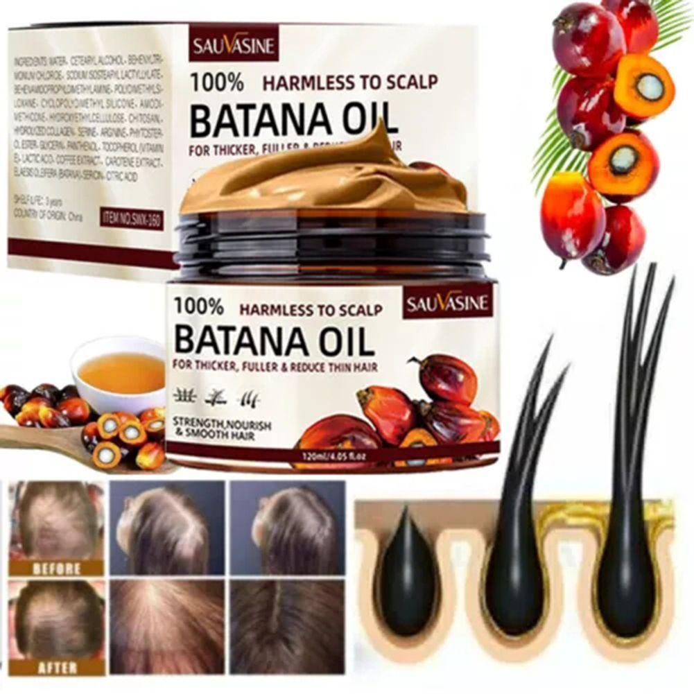 120ml Batana Hair Growth Cream - Hair Care Dupes ulasan dan harga