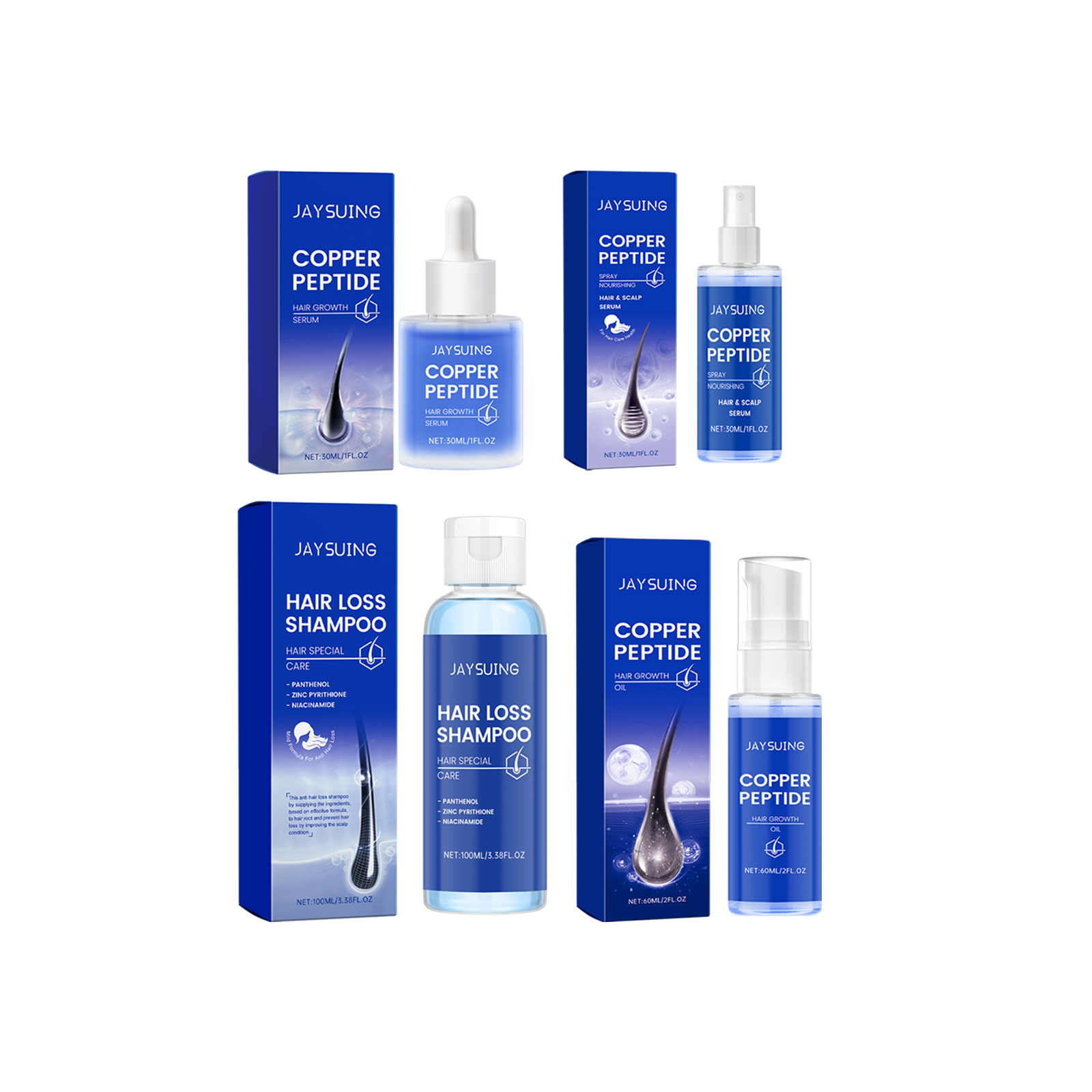 Copper Peptide Shampoo Hair Gr - Hair Care Natur ulasan dan harga