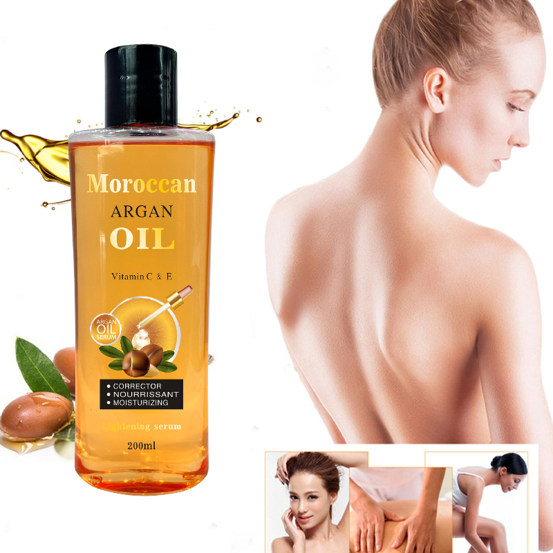 Moroccan Argan Oil Facial Body - Hair Care Vegetables ulasan dan harga