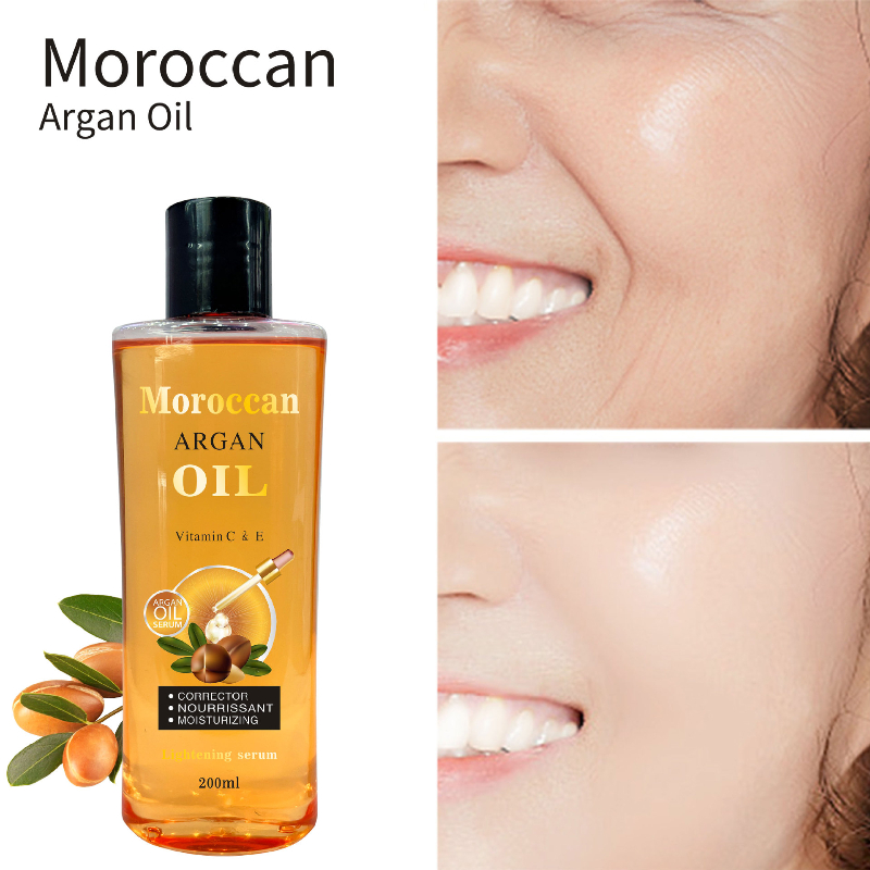 Moroccan Argan Oil Facial Body - Hair Care Vegetables ulasan dan harga