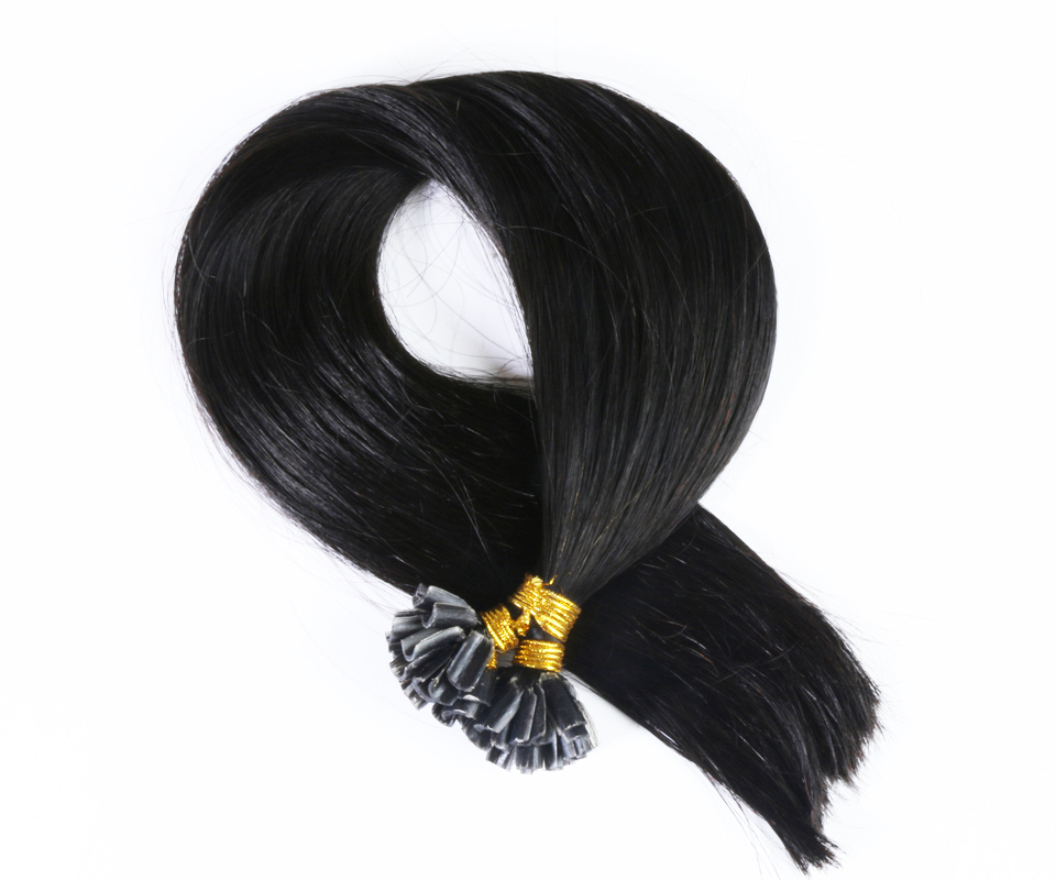Straight U Nail Tip Hair Exten - Hair Care Color ulasan dan harga