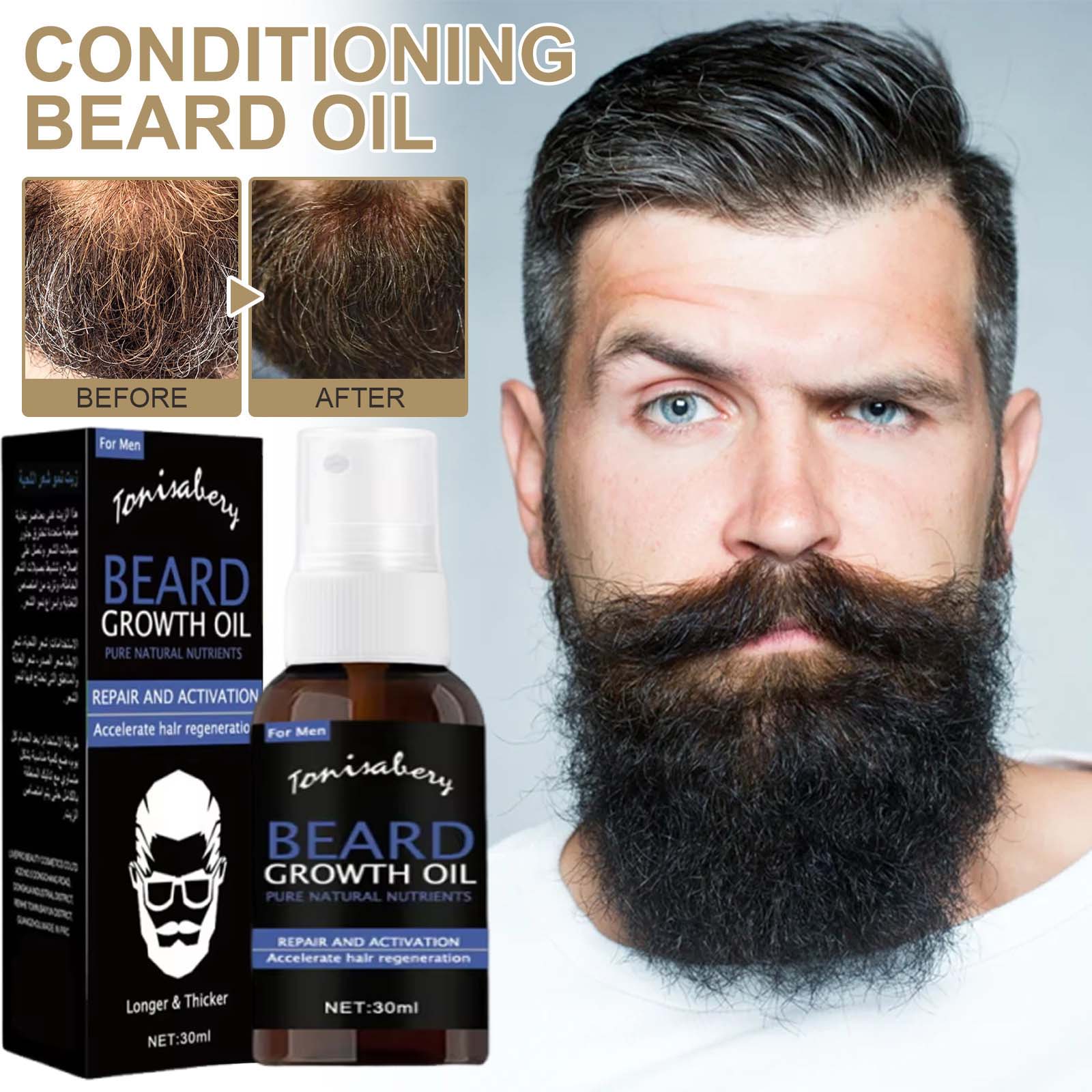Beard Growth Oil Beard Wax Bal - Hair Care Natur ulasan dan harga