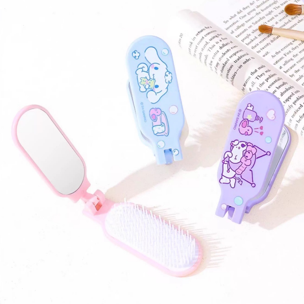 Genuine Hello Kitty Folding Ha - Hair Care In Japan ulasan dan harga