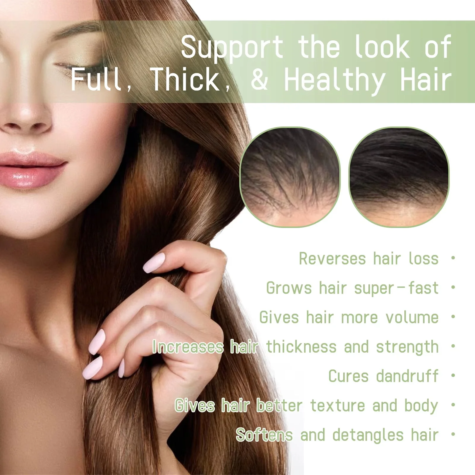 100ml Hair Growth Essential Oi - Hair Care India ulasan dan harga