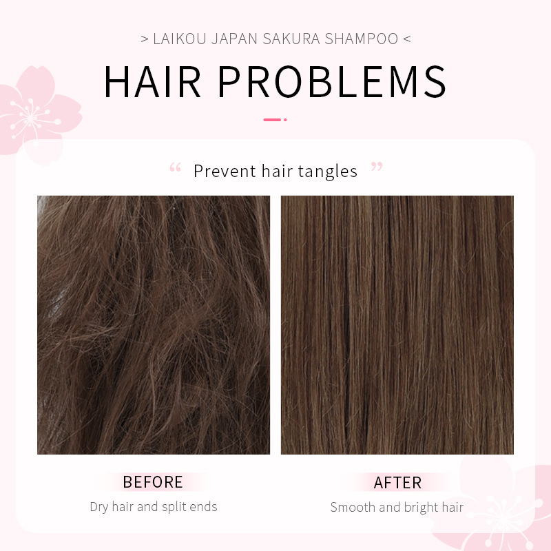 LAIKOU Japan Sakura  Shampoo R - Hair Care In Japan ulasan dan harga