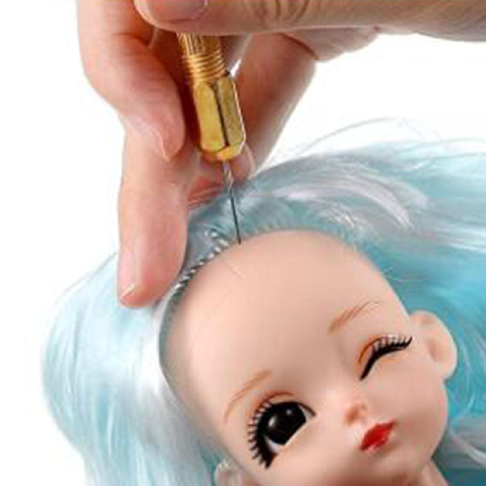 Kids Doll Hair Rooting Holder  - Hair Care Tools ulasan dan harga