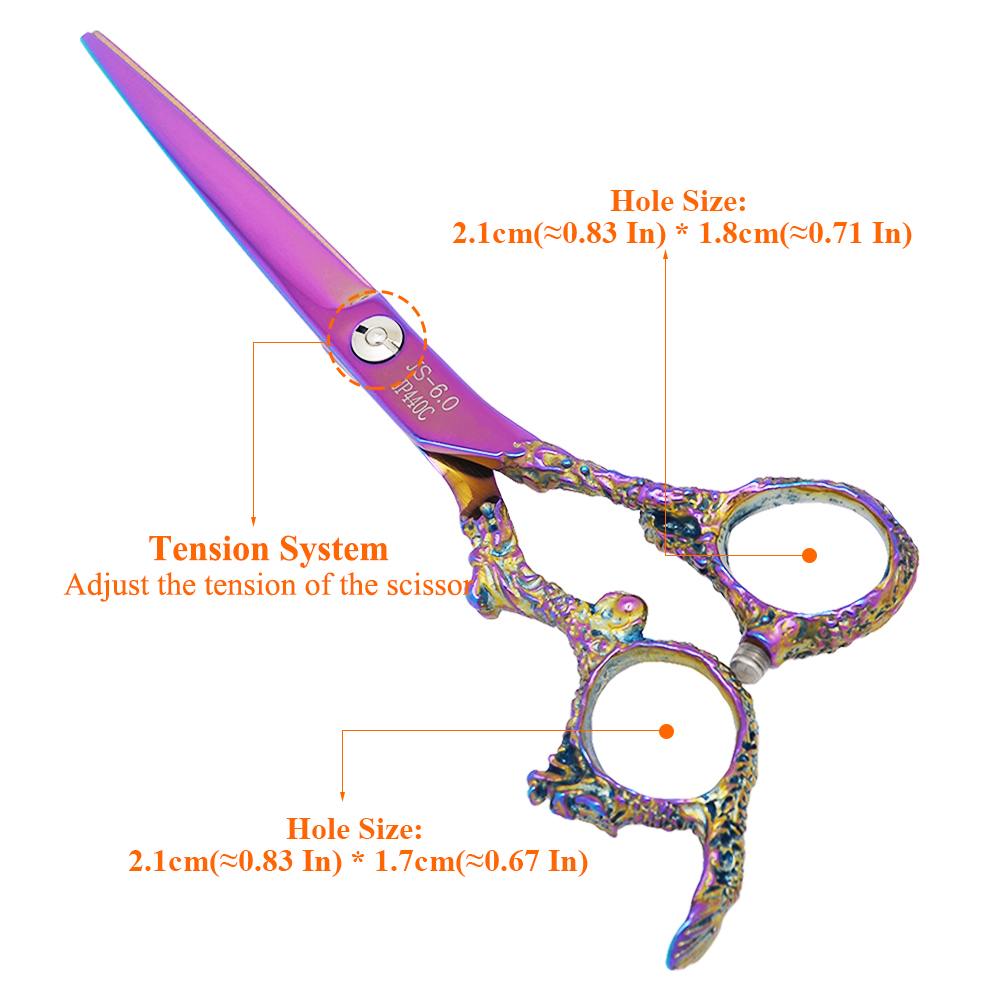 6.0 Inch Professional Hair Sci - Hair Care In Japan ulasan dan harga