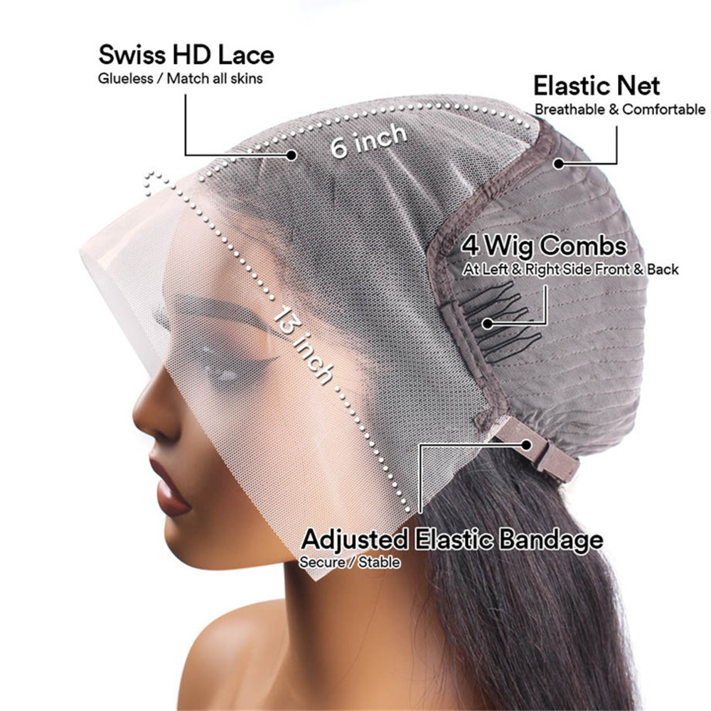 36 Inch Deep Wave P4/27 Highli - Lace Front Wig ulasan dan harga