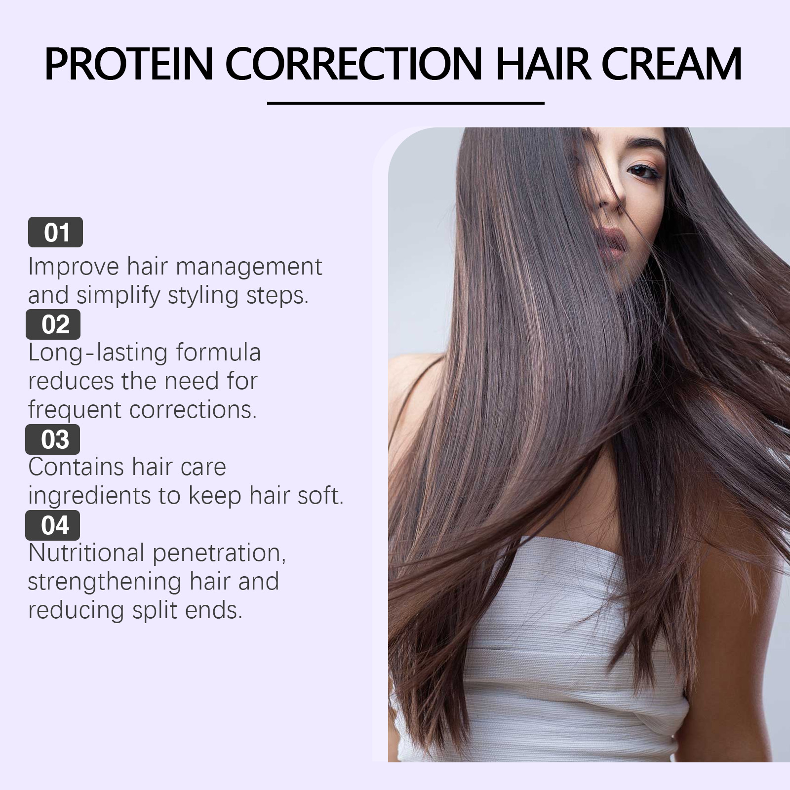 Protein Hair Straightening Cre - Hair Care Dupes ulasan dan harga